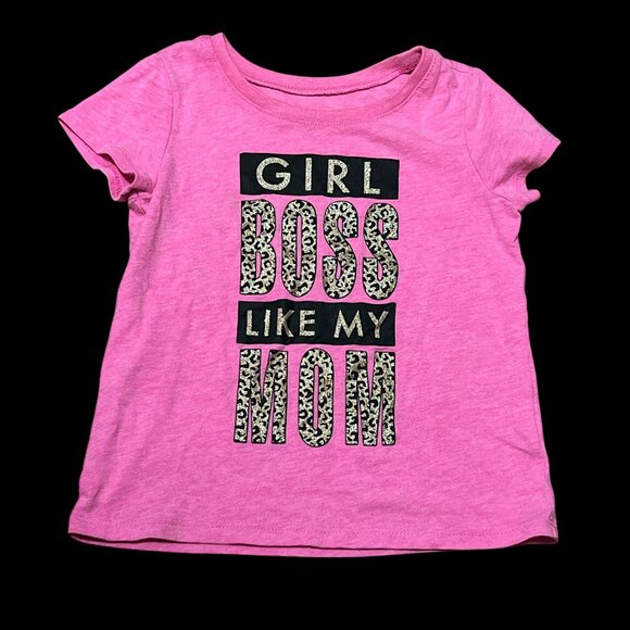 Pink Girl Boss T shirt - Size 3T - Picture 1 of 1